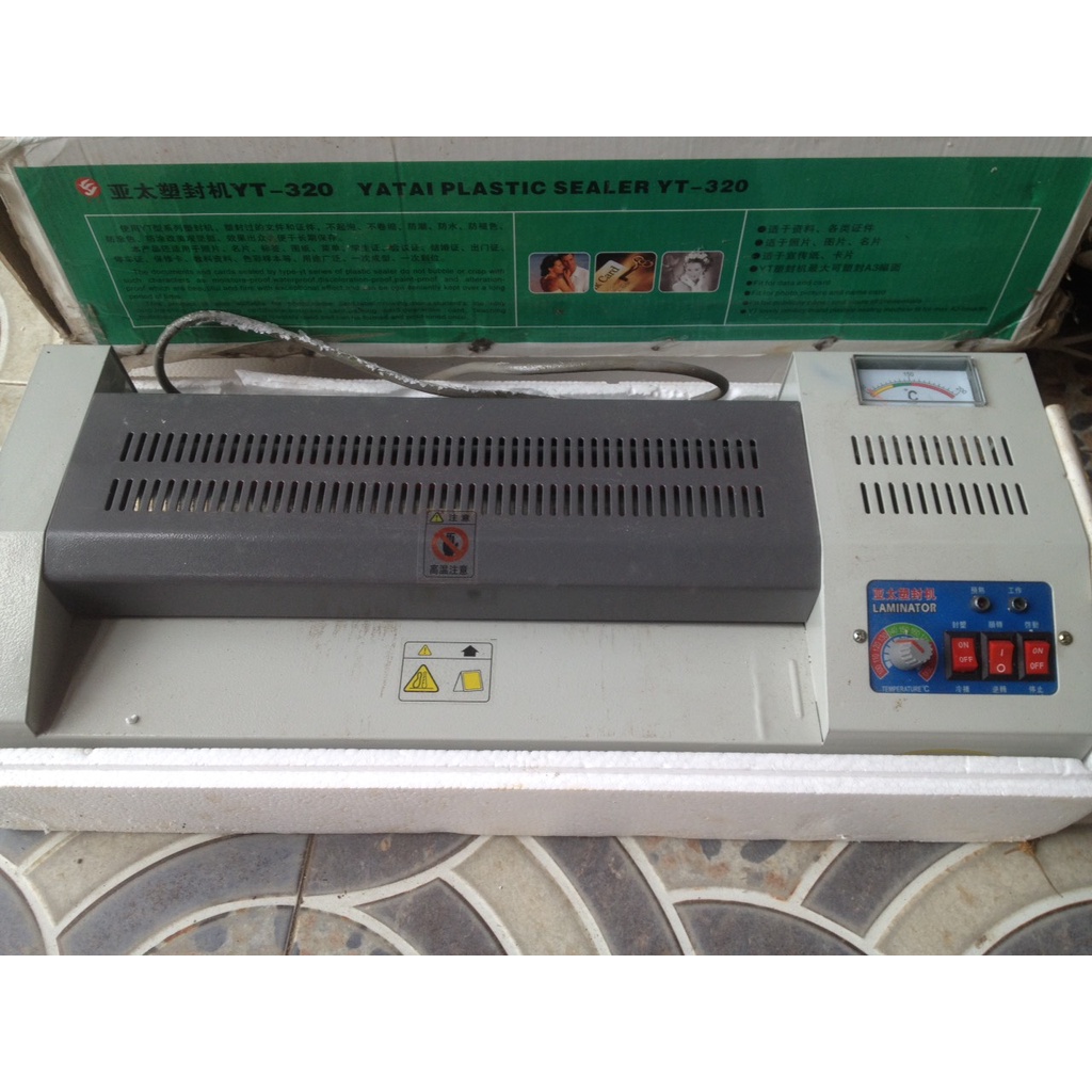 Máy ép Plastic khổ A3, A4
