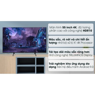 Smart Tivi Sony Android 4K 55inch KD-55X7500H
