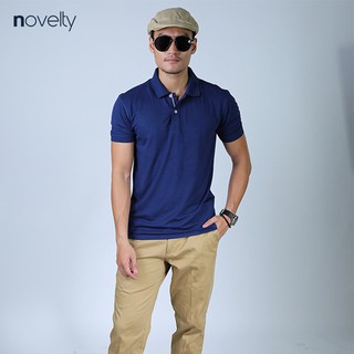 Áo polo Novelty NATMMTMT3R180080N xanh navy đậm