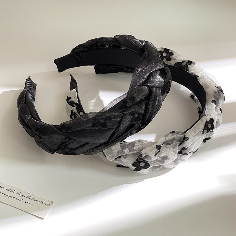 Băng Đô Cài Tóc Dạng Lưới Xoắn Phong Cách Mới 2022 Cho Nữ