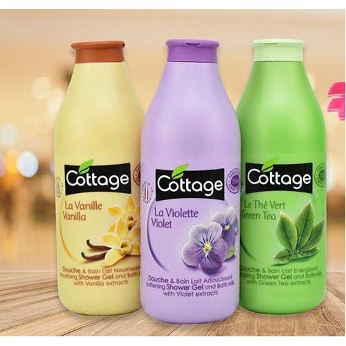[CHÍNH HÃNG 100%] Sữa tắm dưỡng thể Cottage 750ml_Mùi hương đa dạng_ Nhiều sự lựa chọn phù hợp với từng cá tính
