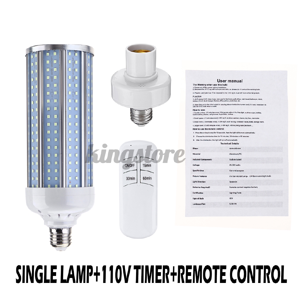 Đèn Led Uv 100w Uv C Uv E26 E27