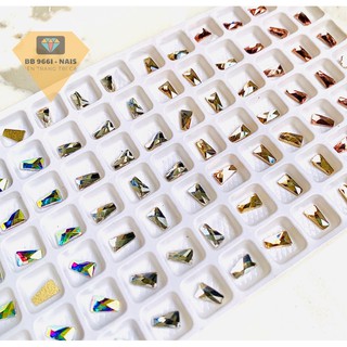 10-20 viên đá khối trang trí móng nail