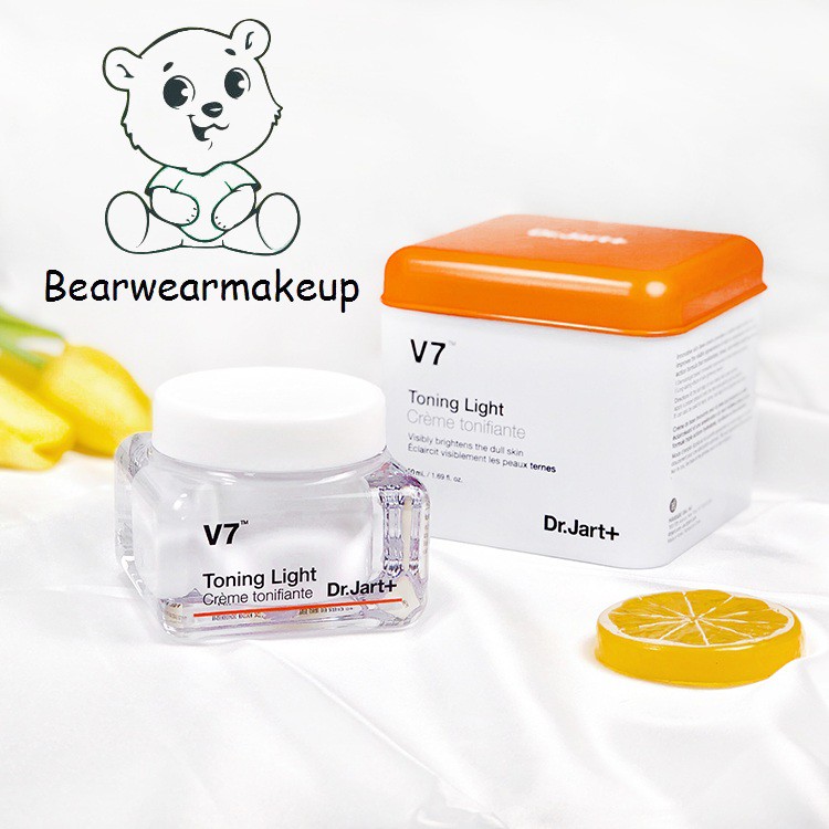 KEM DƯỠNG TRẮNG DA DR.JART+ V7 TONING LIGHT CREAM