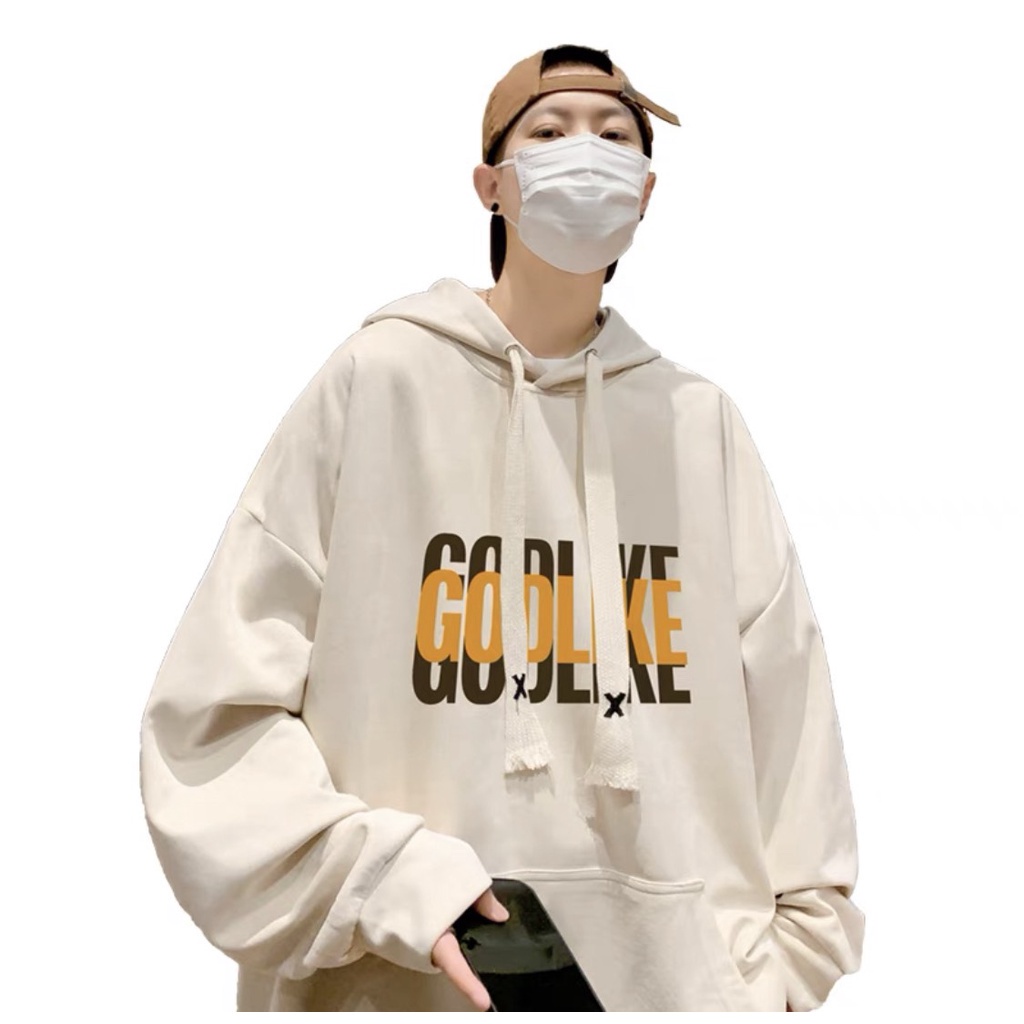 Áo Hoodie Chất Nỉ Nam Nữ Form Rộng Unisex Chữu Good Oversize Sweater