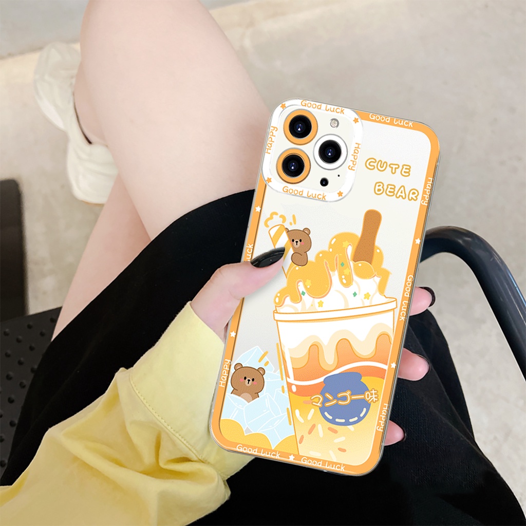 Ốp lưng iphone trong lỗ viền camera cute bear 6plus/6splus/7/7plus/8/8plus/xs/11/12/13/pro/max/promax-SALE HOT B2-10