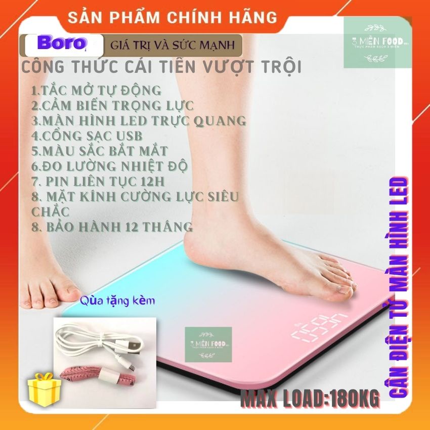 [HCM-Sỉ Lẻ]Cân điện tử màn hình LCD, cân sức khỏe mini, tiện dụng cho mọi gia đình, thiết kế nhỏ gọn.