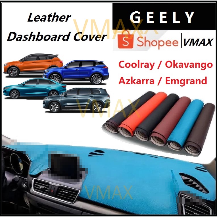 Geely Emgrand Okavango Coolray Azkarra Bảng Điều Khiển Bao Da Phụ Kiện Ô Tô Nội Thất Tấm Che Nắng Th