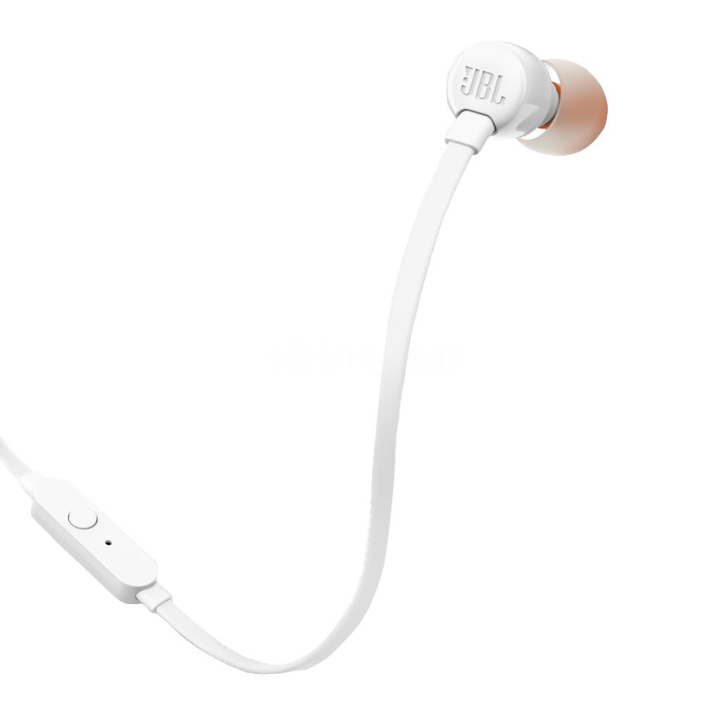 Tai nghe có dây JBL T110 có micro có nút điều khiển jack cắm 3.5mm cho điện thoại Huawei Xiaomi Samsung máy tính bảng