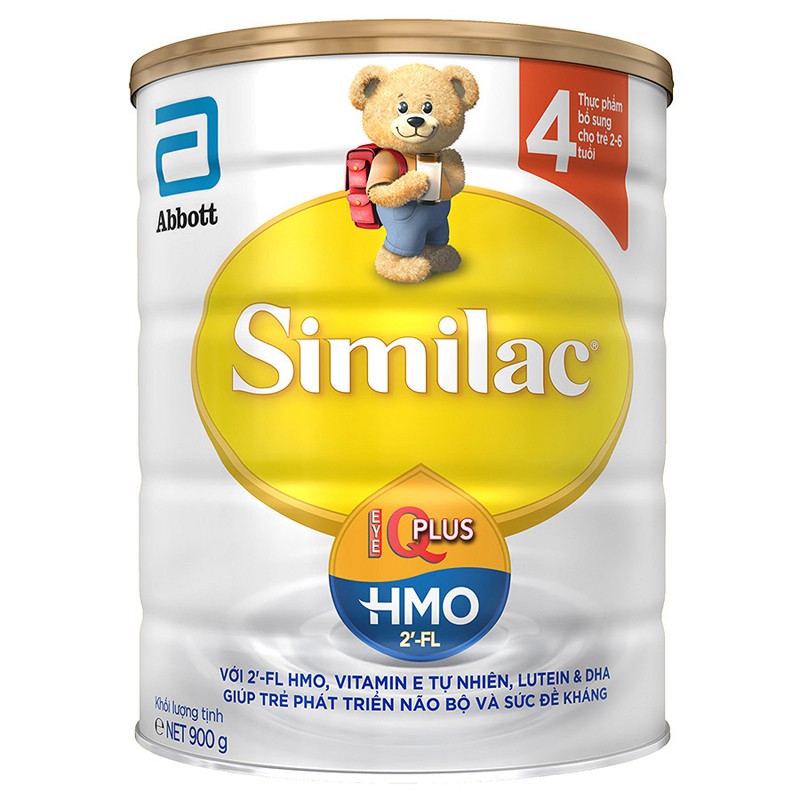 sữa similac số 4 900g (mẫu mới)