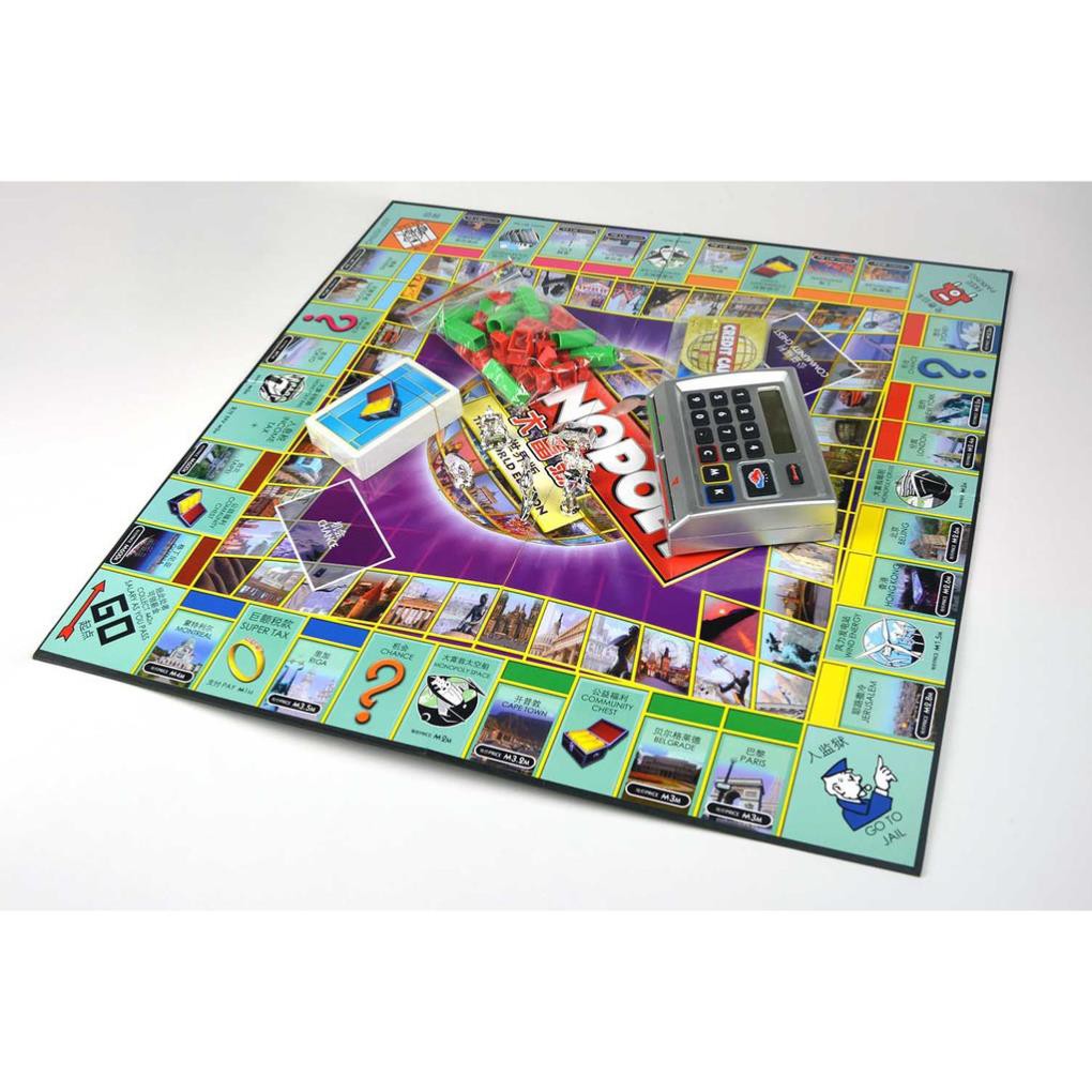 FREESHIP ĐƠN 99K_Cờ Tỷ Phú Monopoly Here & Now: The World E