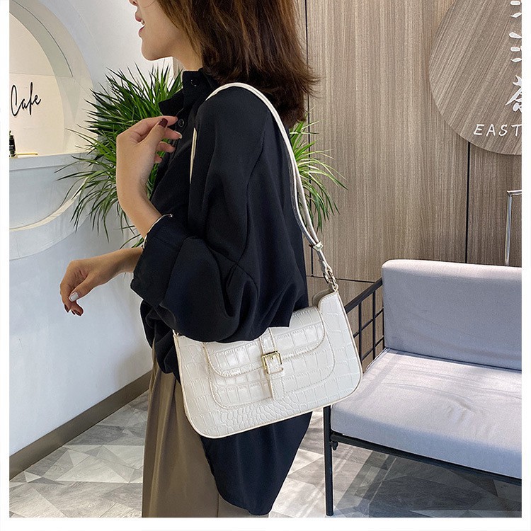 Túi xách nữ đeo chéo họa tiết vân cá sấu TX16 túi xách kẹp nách -Chip Xinh Boutique | BigBuy360 - bigbuy360.vn