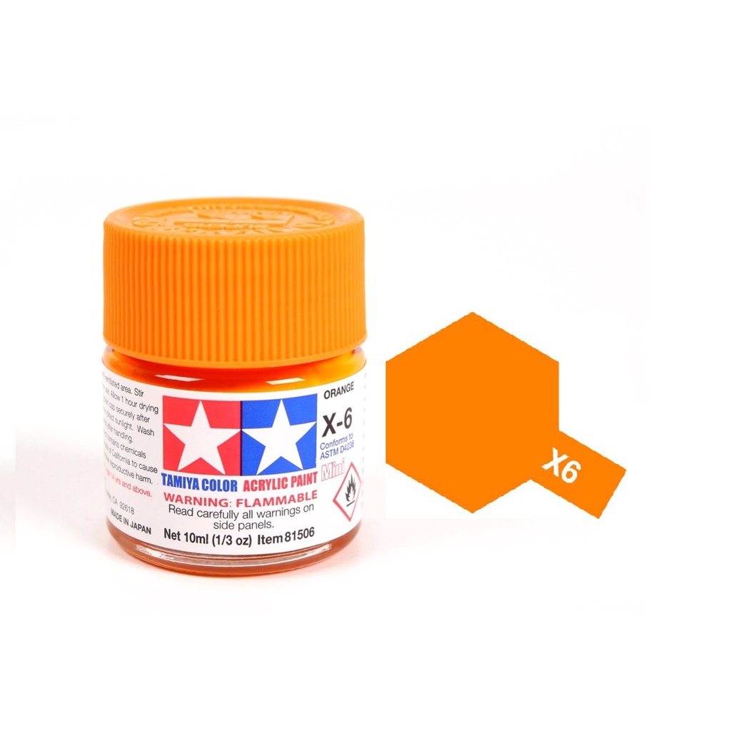 ACRYLIC MINI ( X1 ~ X21 ) SƠN MÔ HÌNH 10ML TAMIYA