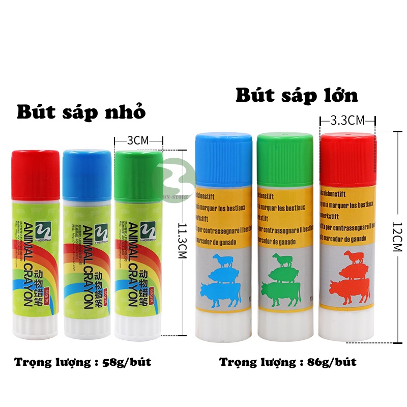 Sơn sáp đánh dấu gia súc - không độc hại DN14