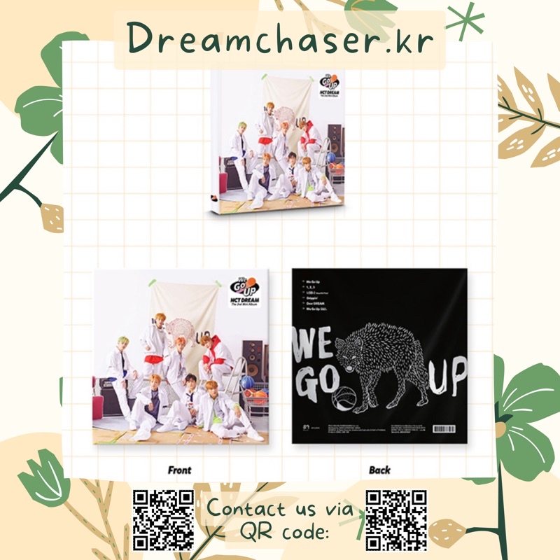 Tập ảnh NCT DREAM - WE GO UP nguyên seal/có sẵn
