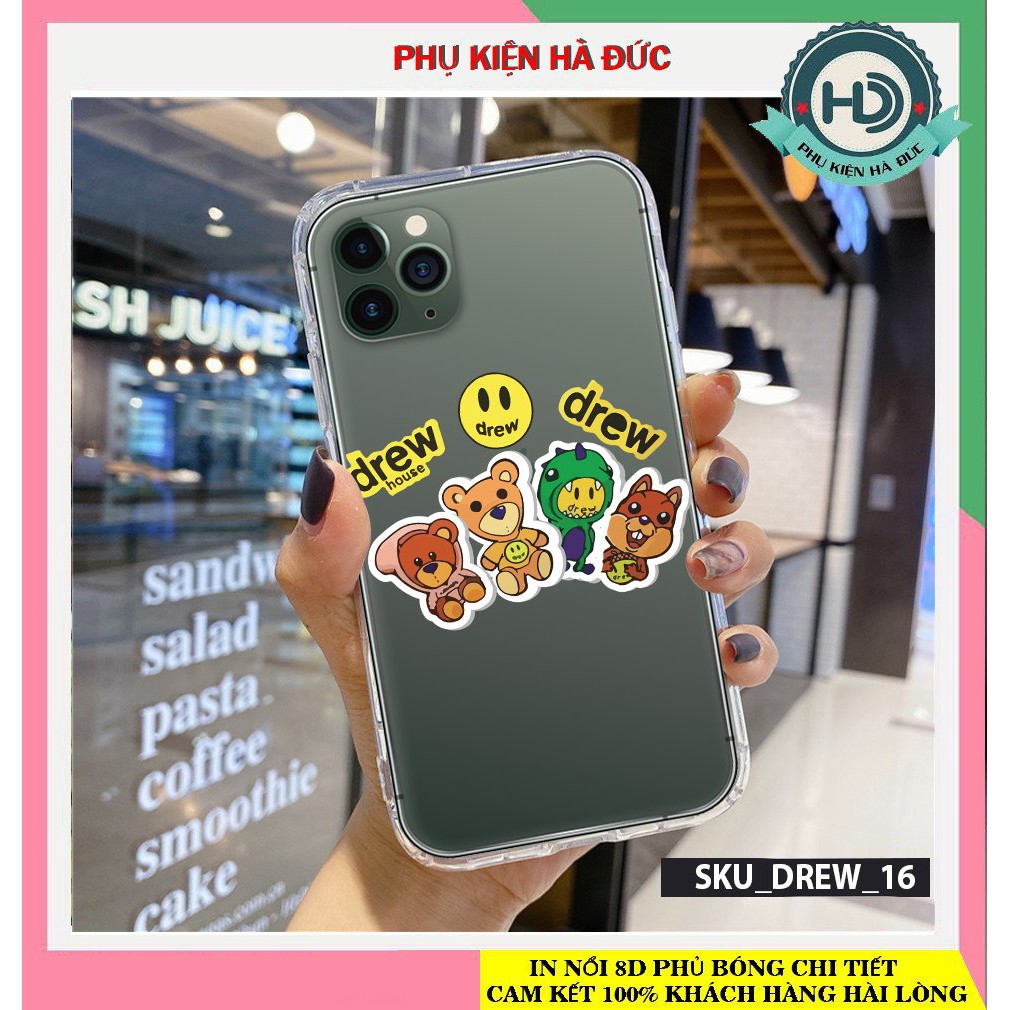 Ốp lưng iPhone Case Drew16 - Full Dòng Từ iPhone5 - iPhone 12 Pro Max