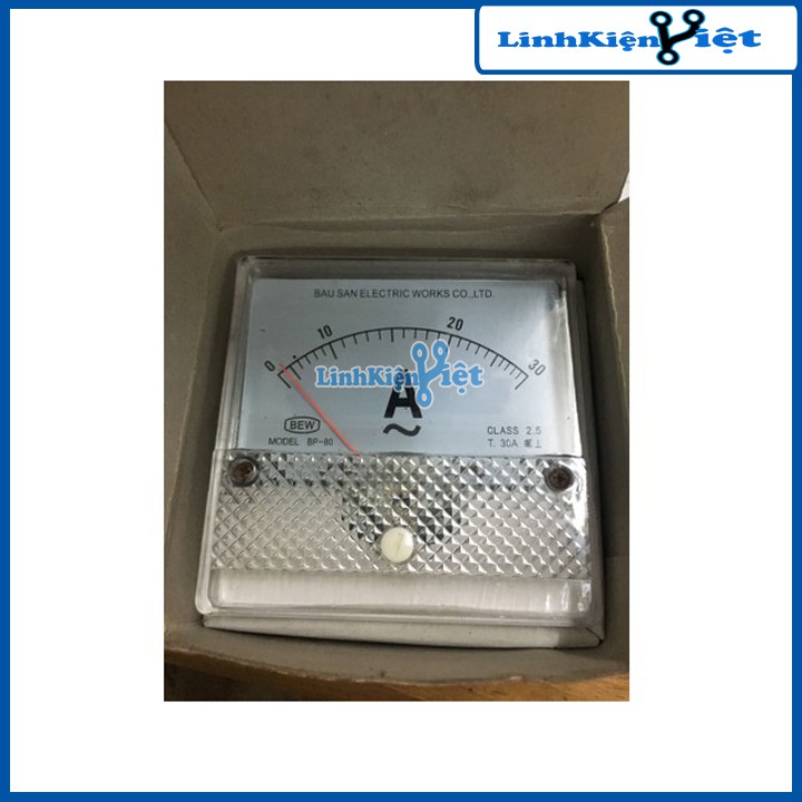 Đồng hồ Ampe kế xoay chiều BEW 5x5x3.5Cm