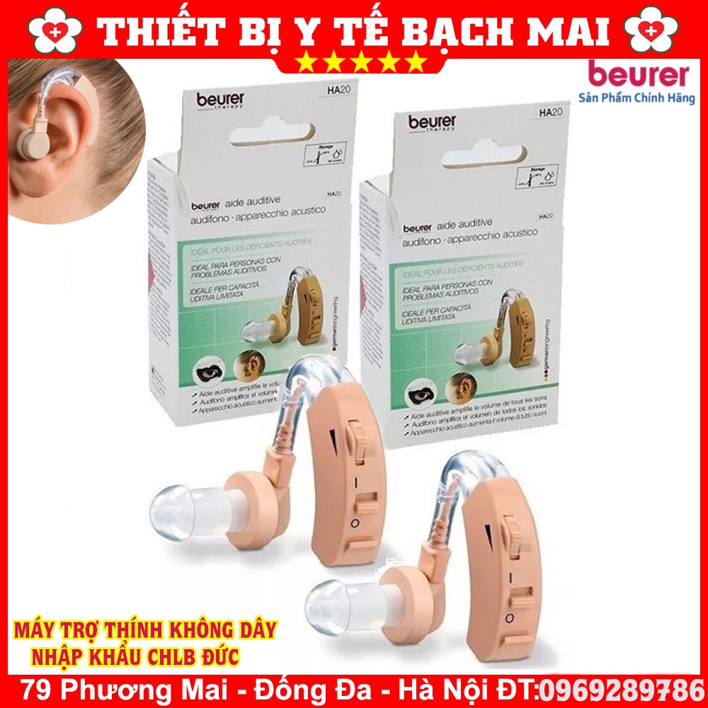 Máy Trợ Thính Beurer HA20 (HA-20, HA 20), Đeo Vành Tai