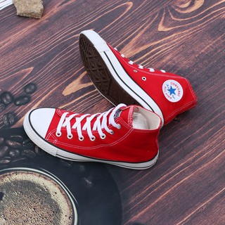 Giày Cvs AllStar Classic Cổ Cao Nam Đỏ Tươi
