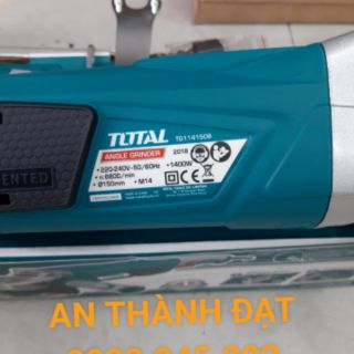 MÁY MÀI GÓC CẦM TAY TOTAL TG1141506