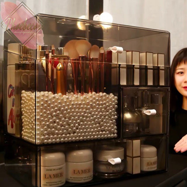 Tủ đựng đồ mĩ phẩm bằng nhựa mica cao cấp  - PB188