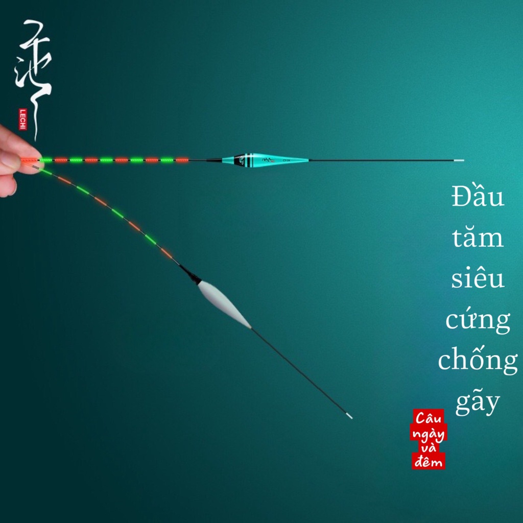 Phao Câu Ngày Đêm HUA tăm cứng - Tăm phao sáng