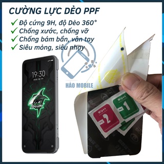 Dán dẻo PPF cho Xiaomi Black Shark 3 Pro ( trong suốt và chống nhìn trộm )