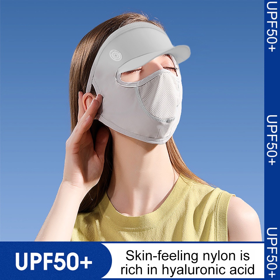Khẩu Trang Chống Nắng Chống Tia UV Chống Bụi Bằng Lụa Lạnh Thoáng Khí Tiện Dụng Cho Nam Và Nữ