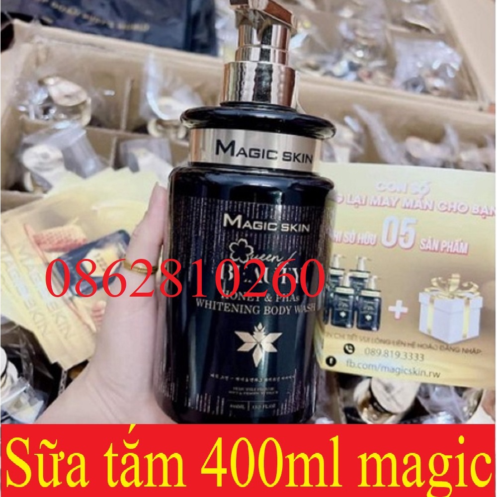 Sữa tắm trắng nước hoa Magic skin chiết suất mật ong