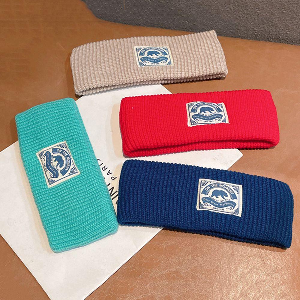 Băng Đô Dệt Kim Dày Dặn Ấm Áp Bản Rộng Thời Trang