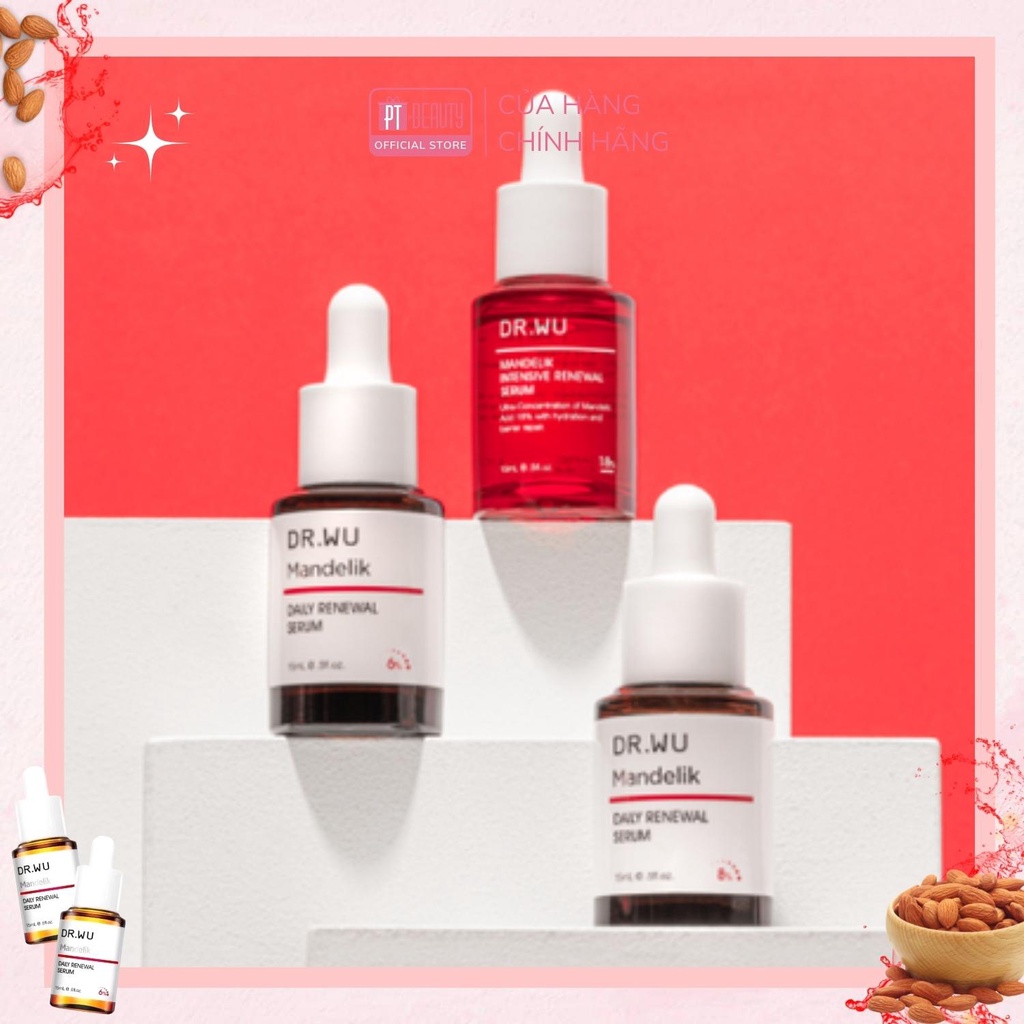 Serum Tái Tạo Da Dr.Wu Mandelic Acid 6% 15ml