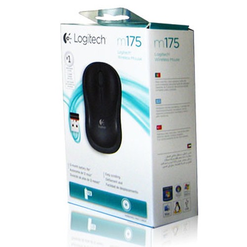 Chuột Không Dây 💎𝓕𝓡𝓔𝓔𝓢𝓗𝓘𝓟💎 Mouse Ko Dây Logitech Laser M175  SPTECH COMPUTER