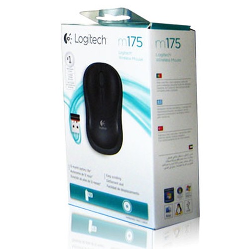 Chuột Không Dây 💎𝓕𝓡𝓔𝓔𝓢𝓗𝓘𝓟💎 Mouse Ko Dây Logitech Laser M175 (BH 6 Tháng) SPTECH COMPUTER