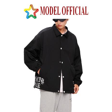 Áo khoác gió nam nữ 2 lớp lót Cotton, kiểu mặc chuẩn form dáng, chống nước ngăn gió chất