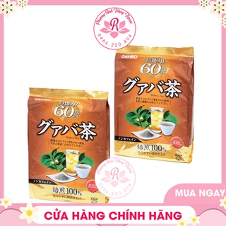 Trà ổi Orihiro, trà lá ổi cải thiện tiêu hóa, giảm đường huyết Nhật Bản 60 gói
