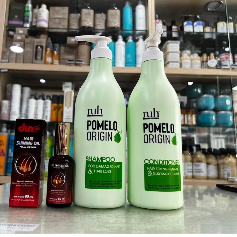 Dầu Gội Xả Bưởi NUH Kích Thích Mọc Tóc 850ML Bestmypham