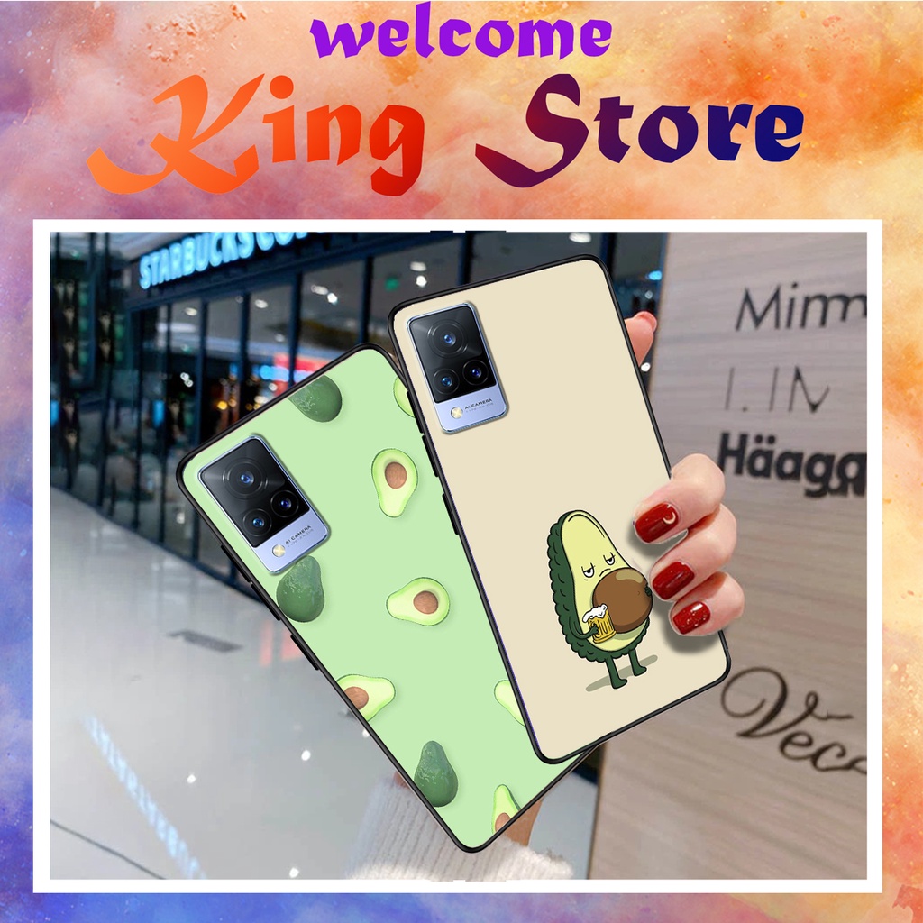 Ốp lưng Vivo V20 - Vivo V20e - Vivo V21 - Ốp in hình trái bơ siêu dễ thương
