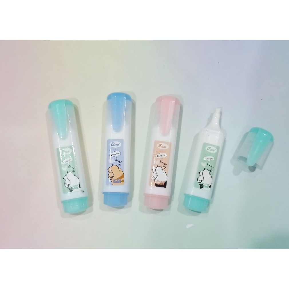 bút ma thuật tẩy mực bút bi size to viết dễ thương