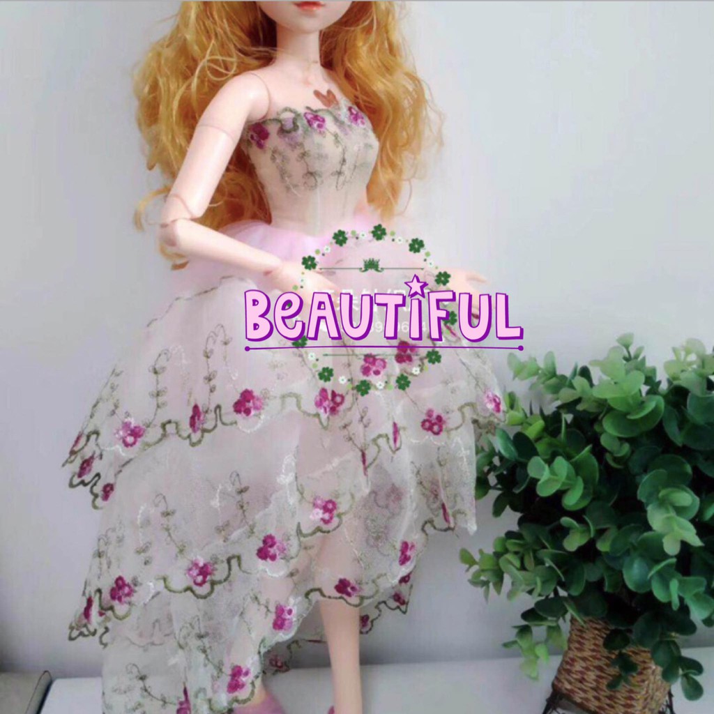 Ren Lưới bản rộng 9cm x50cm thêu hoa hồng