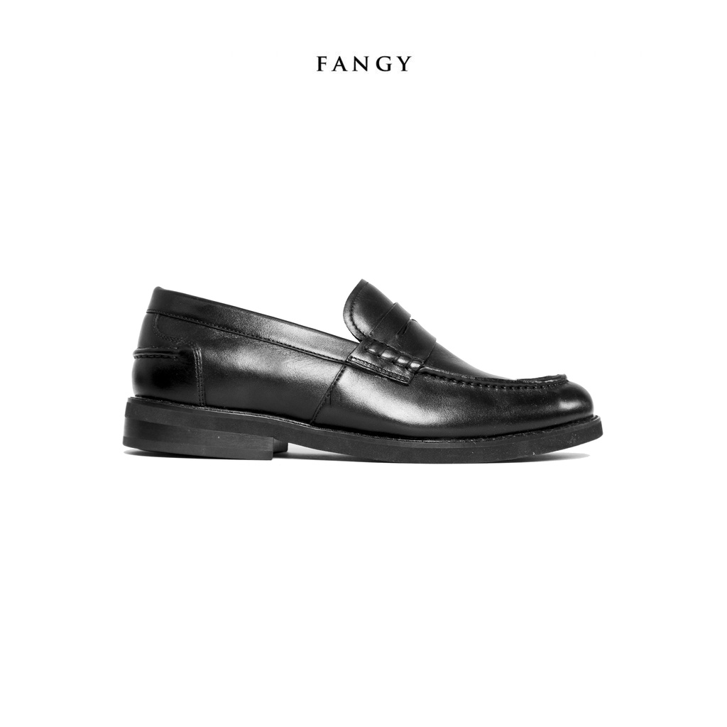 Giày FANGY Loafer Black Leather