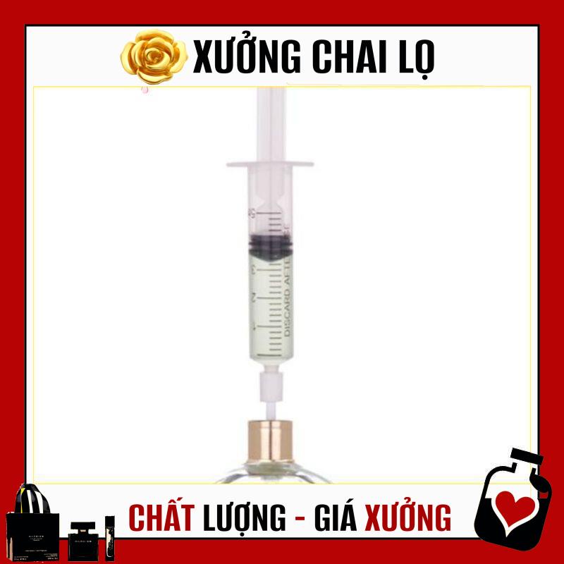 [TOP GIÁ RẺ] Ống xilanh chiết nước hoa 10ml có đầu chiết nước hoa, phụ kiện du lịch