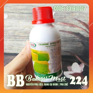 Hương mùi lá dứa có màu bico - chai 100gr