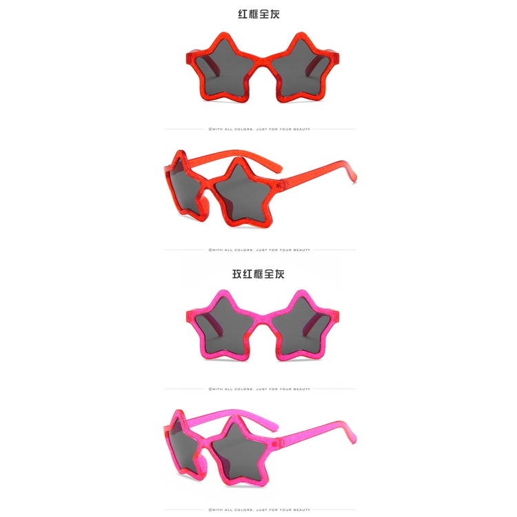 Kính mát hình ngôi sao năm cánh dành cho bé