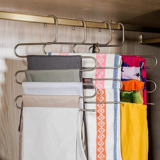 MÓC TREO QUẦN ÁO MA THUẬT NHIỀU LỚP INOX