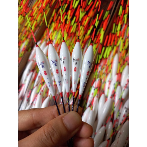 Phao câu đơn câu đài Nano nhạy cá nhiều màu sắc