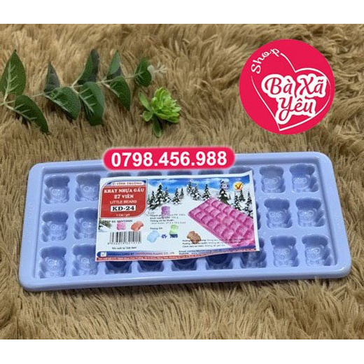 Combo 10 khuôn rau câu , khay đá , làm bánh - BX2433