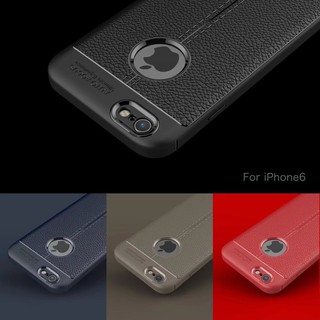 Ốp lưng iPhone 6/6s, iPhone 6plus/6splus Sillicon giả da Auto Focus