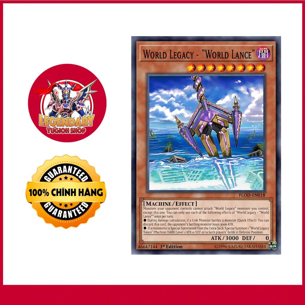 [Thẻ Bài Yugioh Chính Hãng] World Legacy - "World Lance"