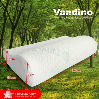 Gối Vandino MEMORY FOAM orthopedic massage pillow