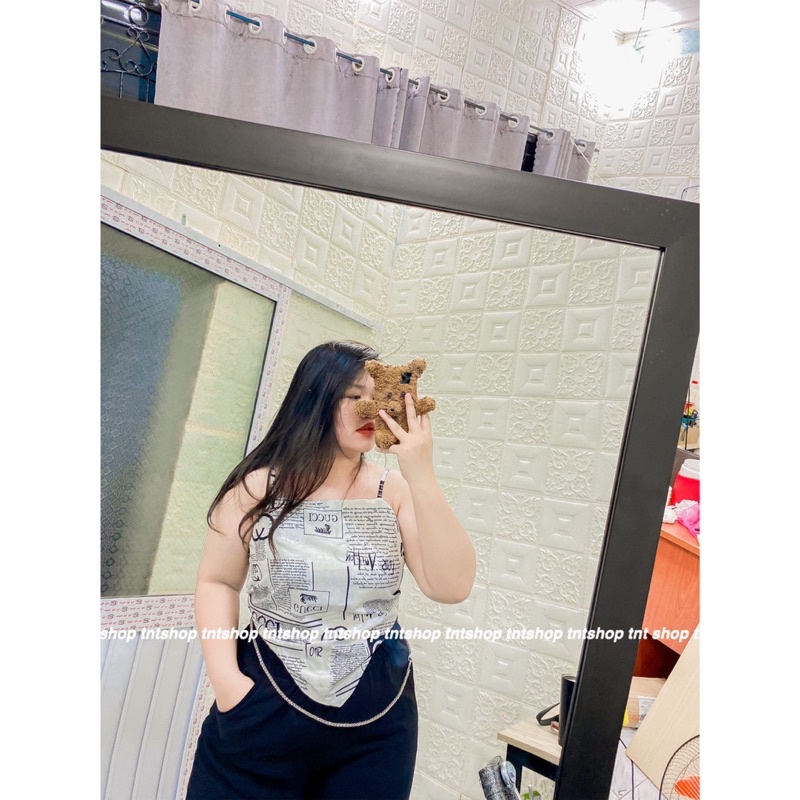 Set Áo Yếm + Quần Ống Túm TNT SHOP. Bigsize90kg. Ảnh thật 100%